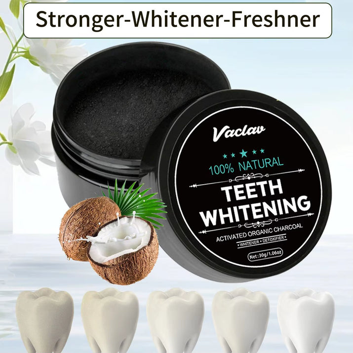 Activated Charcoal Teeth Whitening Powder, Charcoal Teeth Cleaning Powder, Coconut Shell Activated Charcoal Powder