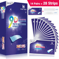 7/14/28 Pairs Teeth Brightening Strips for Teeth, 5D/9D Whitener Strips Reduced Sensitivity White Strips for Teeth Whitening