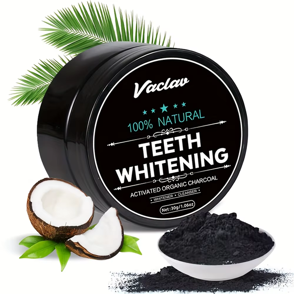 Activated Charcoal Teeth Whitening Powder, Charcoal Teeth Cleaning Powder, Coconut Shell Activated Charcoal Powder